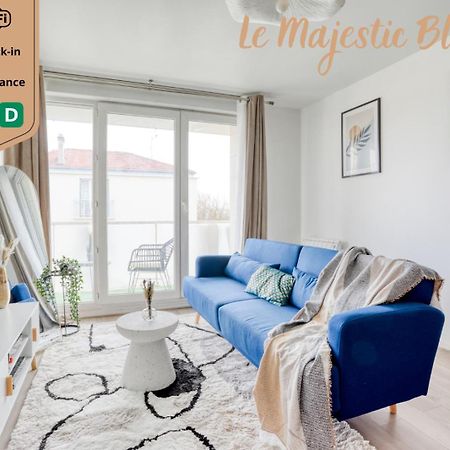 Le Majestic Blue - Metro 8/Hopital Henri Mondor クレテイユ エクステリア 写真